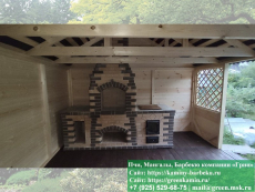 Строительство Барбекю Из Кирпича Для Беседки - 1 2