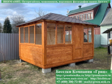 Обработка Беседок, Бытовок, Хозблоков Антисептиком - 1