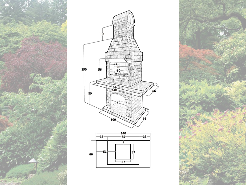 Садовая Печь Барбекю Для Дачи № 6. Фото № 7