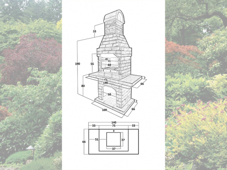 Садовая Печь Барбекю Для Дачи № 6. Фото № 7
