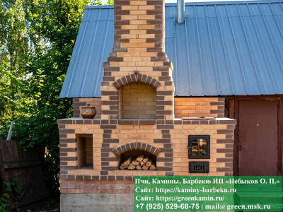 Строительство Мангала-Барбекю Из Кирпича В Беседке - Фото № 1 2
