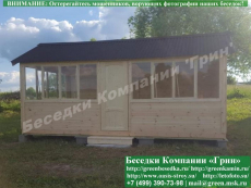 Закрытая Застекленная Беседка Для Дачи 3x6. Фото № 1 2